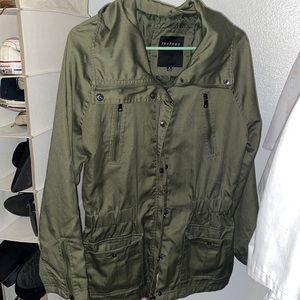 Army green jacket